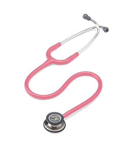 3M™ Littmann® Classic III™ Monitoring Stethoscope, Pearl Pink Tube, 27 in, 5633 - Surgismart