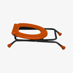 Medvance Portable Folding Commode Stool, Round