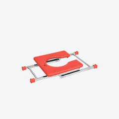 Medvance Portable Folding Commode Stool, Square - Surgismart