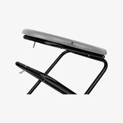 Medvance Portable Folding Commode Stool, Round
