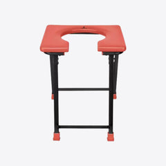 Medvance Portable Folding Commode Stool, Square - Surgismart