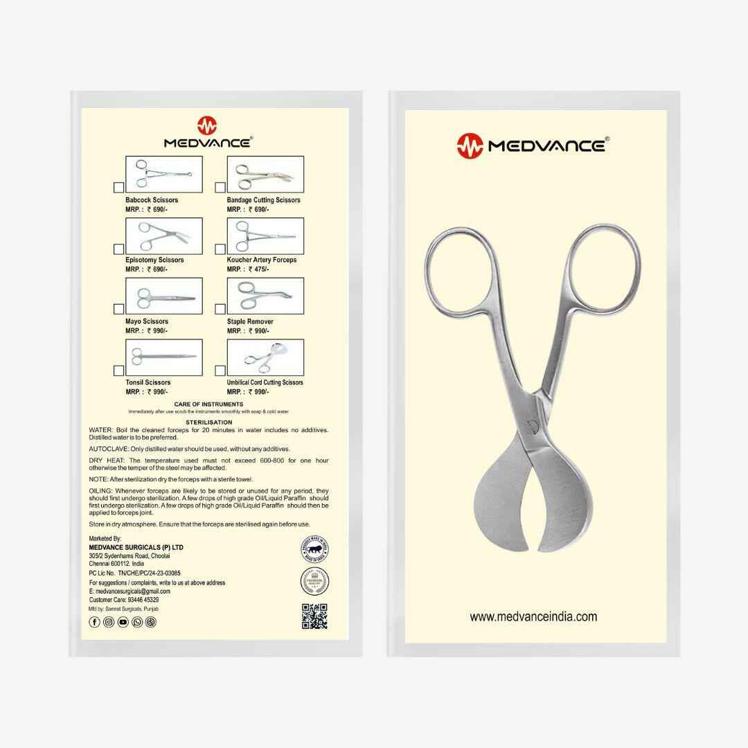 Medvance Umbilical Cord Cutting Scisors