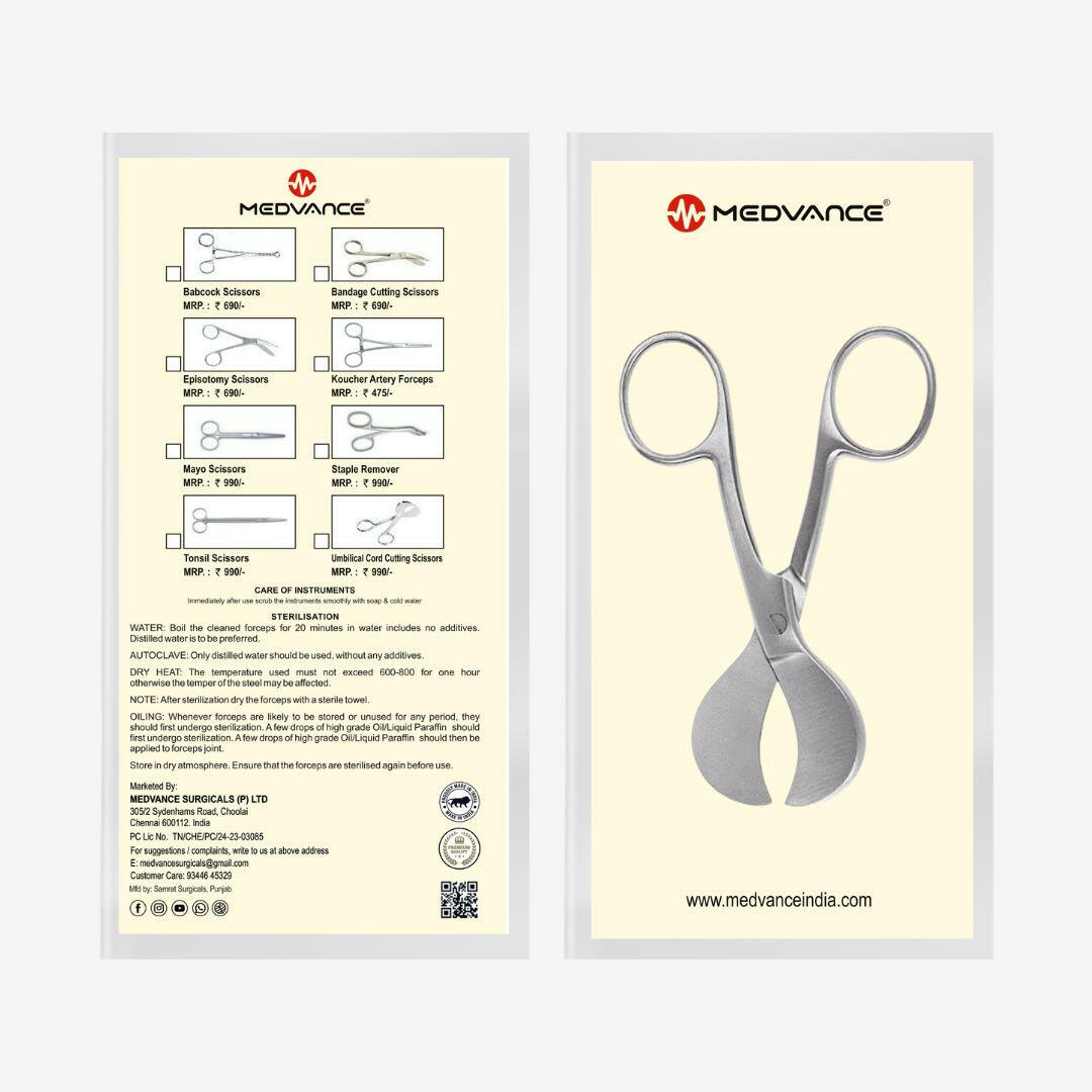 Medvance Umbilical Cord Cutting Scisors - Surgismart