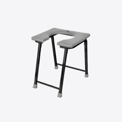 Medvance Portable Folding Commode Stool, Square - Surgismart