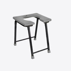 Medvance Portable Folding Commode Stool, Square - Surgismart