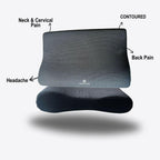 Medvance Cervical Pillow, Mesh Black - Surgismart