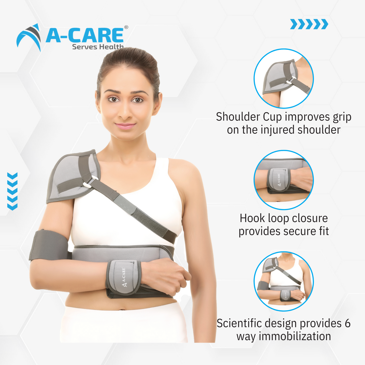 Acare Shoulder Immobilizer (Elastic)