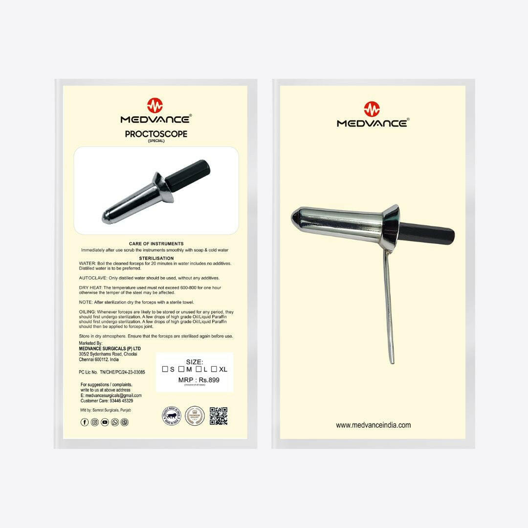 Medvance Proctoscope - Surgismart