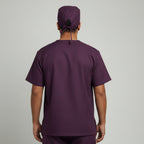 Classic Scrub Suit, WIne