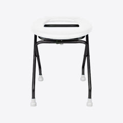 Medvance Portable Folding Commode Stool, Round - Surgismart