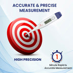 EASYCARE (EC5080) Rigid Digital Thermometer for Kids & Adults - Surgismart