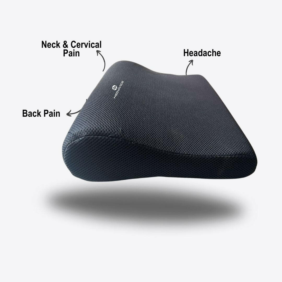 Medvance Cervical Pillow, Mesh Black - Surgismart