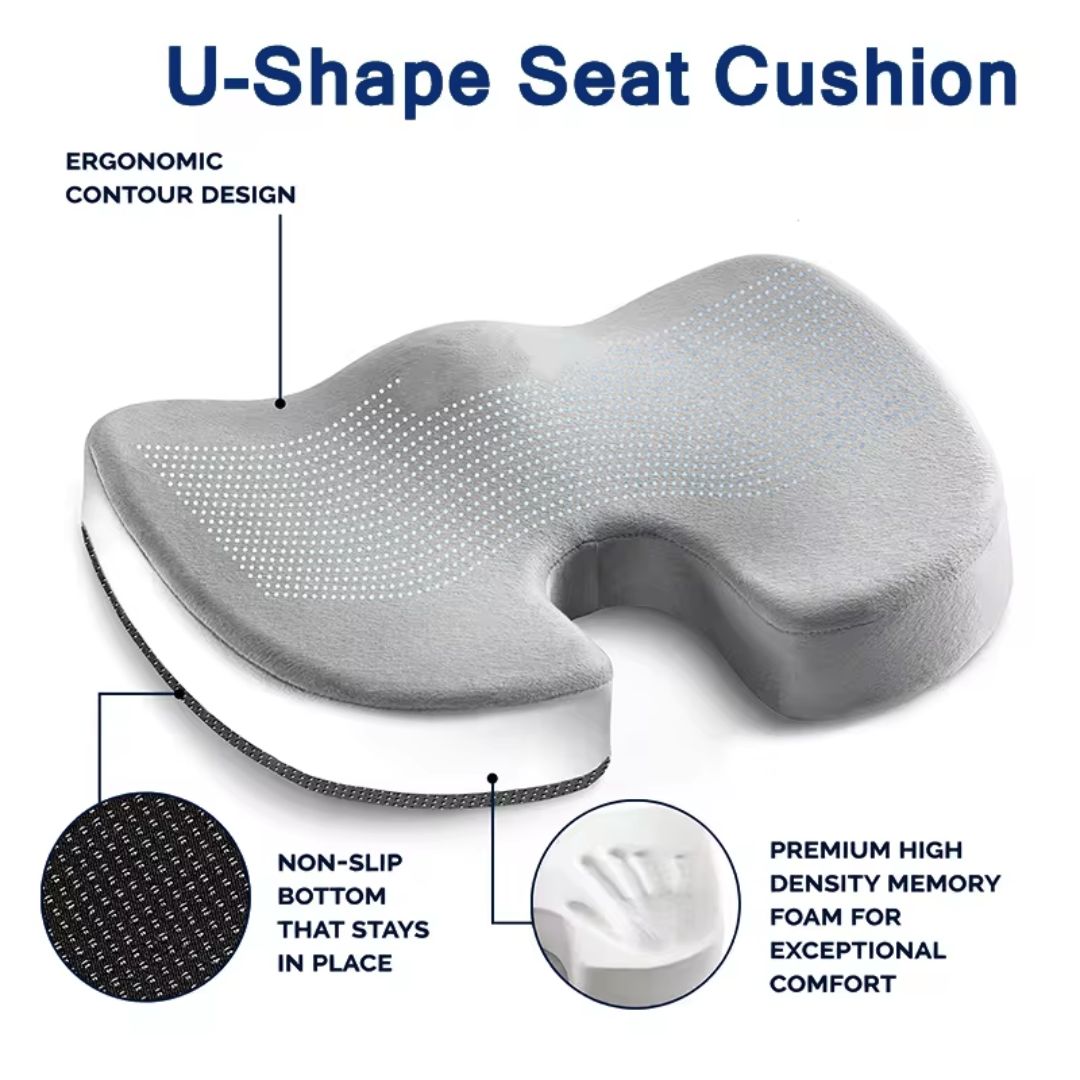 Medvance Memory Foam Coccyx Seat Cushion Pro - Surgismart
