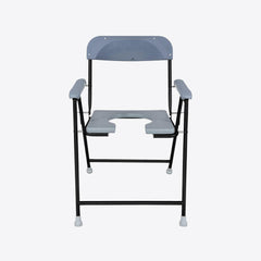 Medvance Portable Folding Commode Chair, Powder Coated, 313 - Surgismart