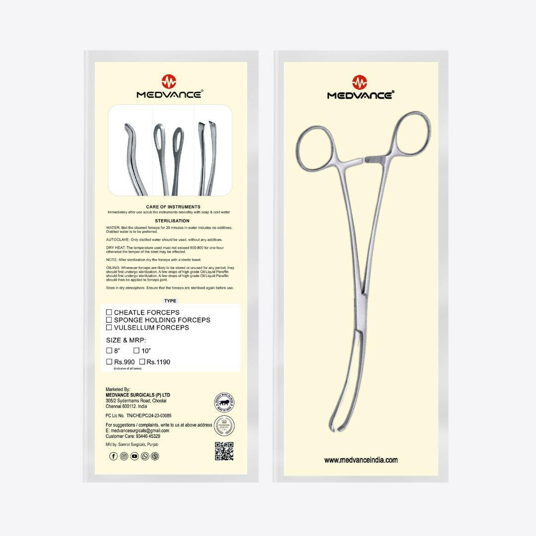 Medvance Vulsellum Forceps - Surgismart