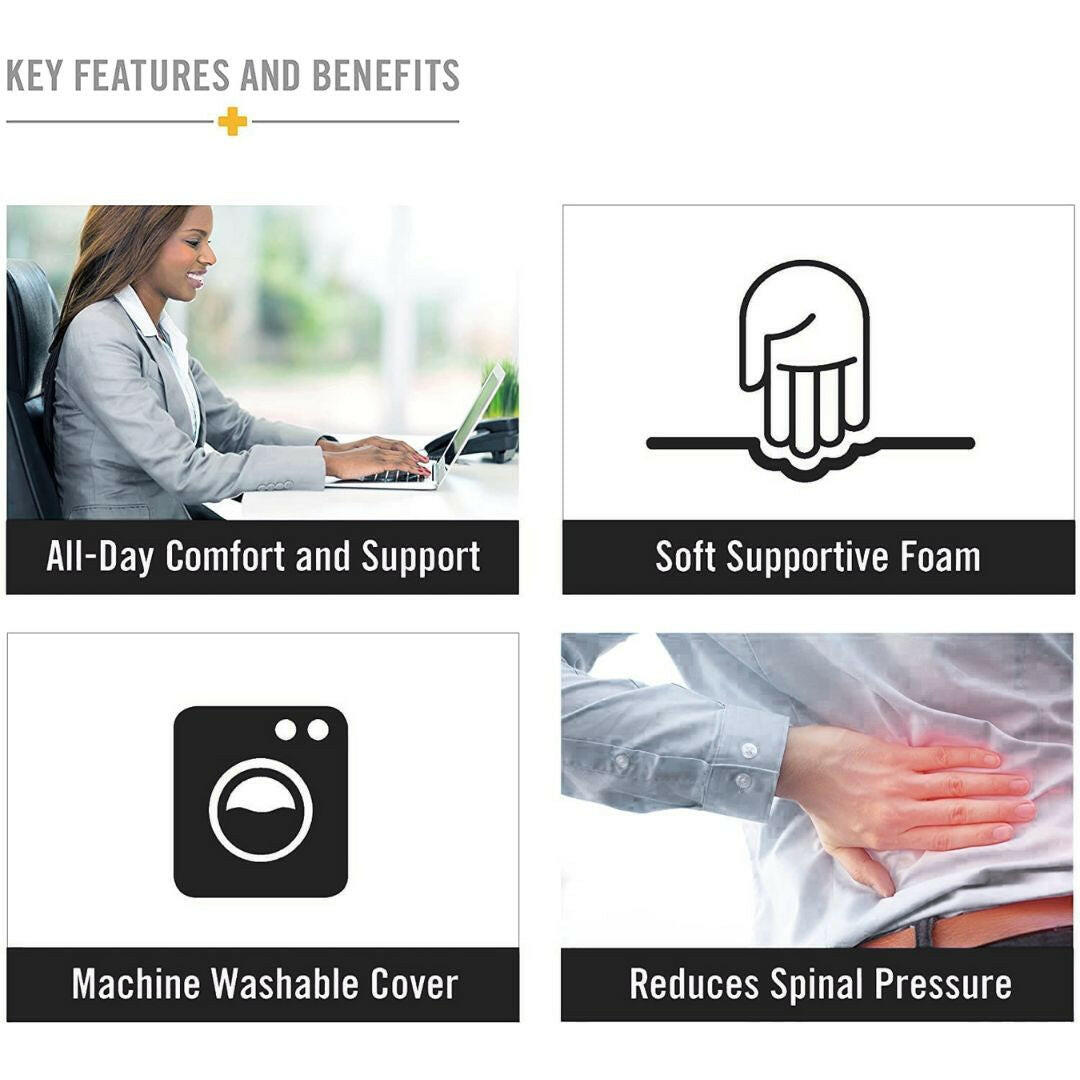 Medvance Orthopedic Donut Cushion, Mesh Black - Surgismart