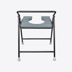 Medvance Portable Folding Commode Chair, Powder Coated, 311 - Surgismart