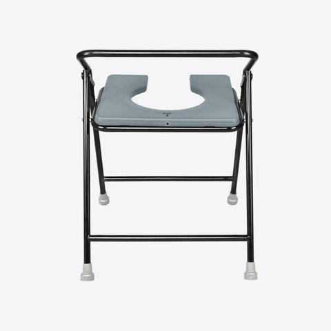 Medvance Portable Folding Commode Chair, Powder Coated, 311 - Surgismart