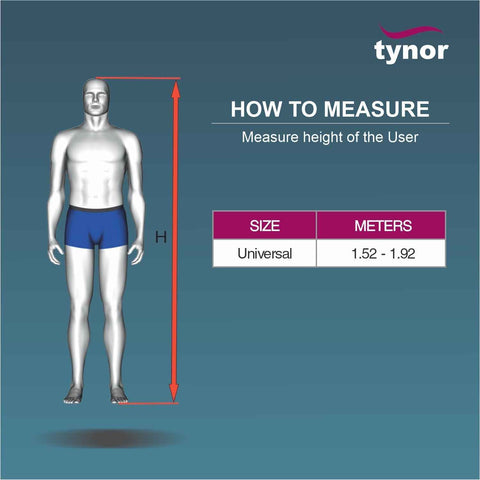 Tynor L-37 Walker Foldable Ergo