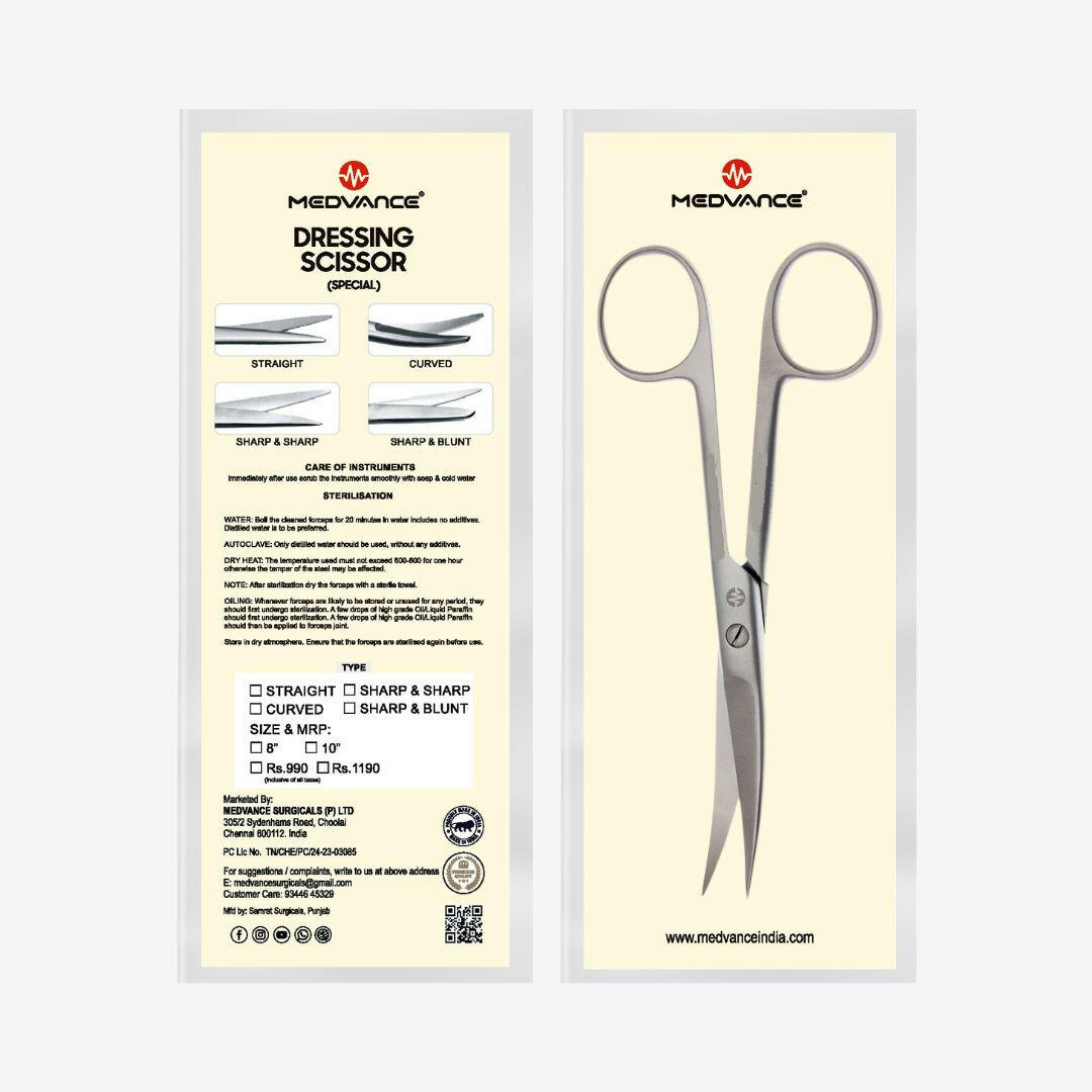 Medvance Dressing Scissors - Surgismart
