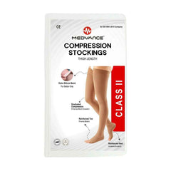 Medvance Cotton Compression Stockings for Varicose Veins Class 2 (Pair)