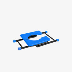 Medvance Portable Folding Commode Stool, Square
