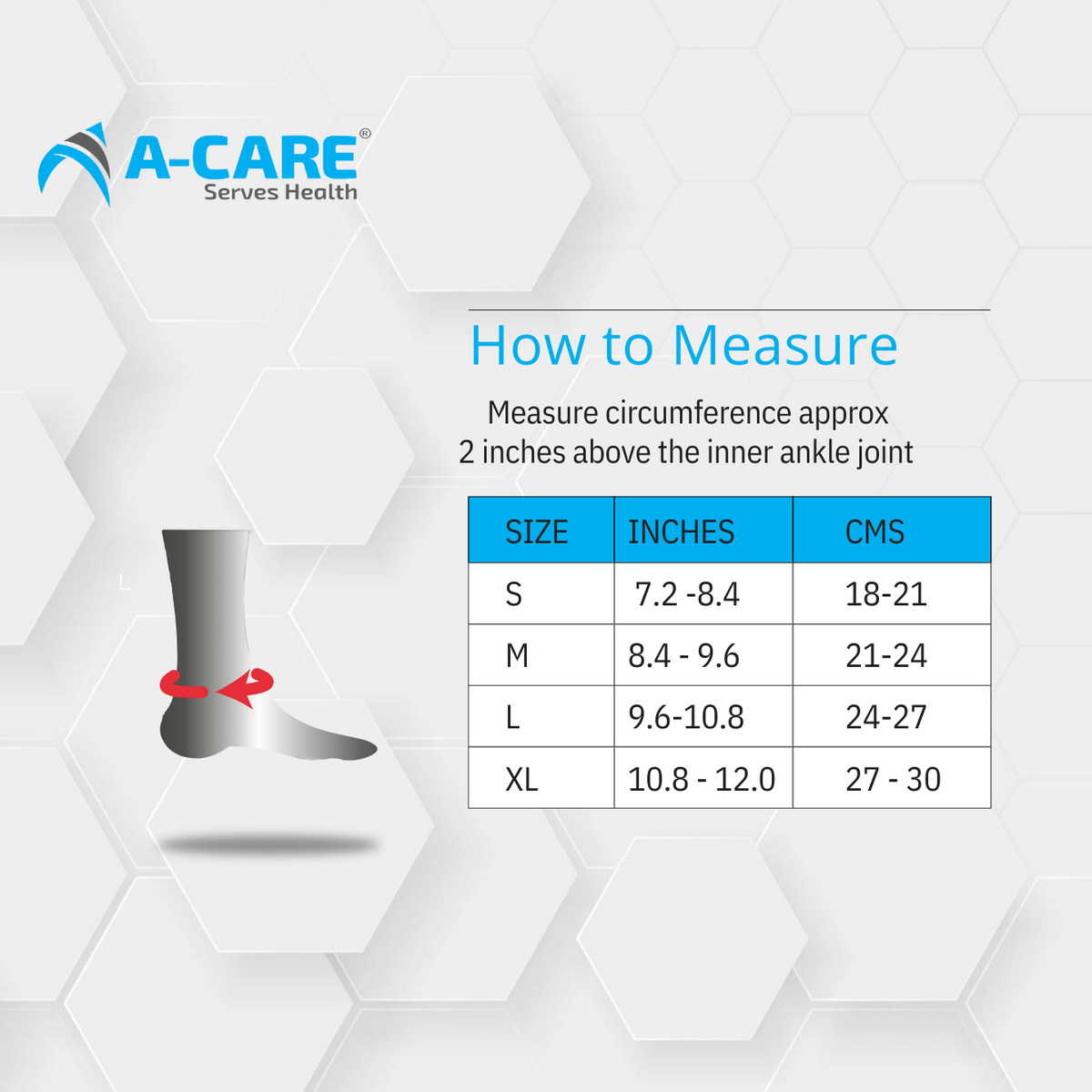 Acare Anklet (Power) - Surgismart