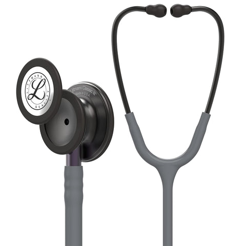 3M™ Littmann® Classic III™ Monitoring Stethoscope, Smoke Chestpiece, Gray Tube, Violet Gray Stem,5873 - Surgismart