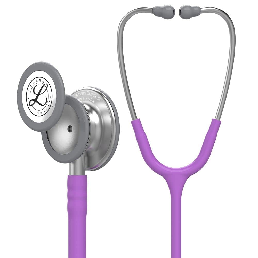 3M™ Littmann® Classic III™ Monitoring Stethoscope, Lavender Tube, 27, in, 5832 - Surgismart