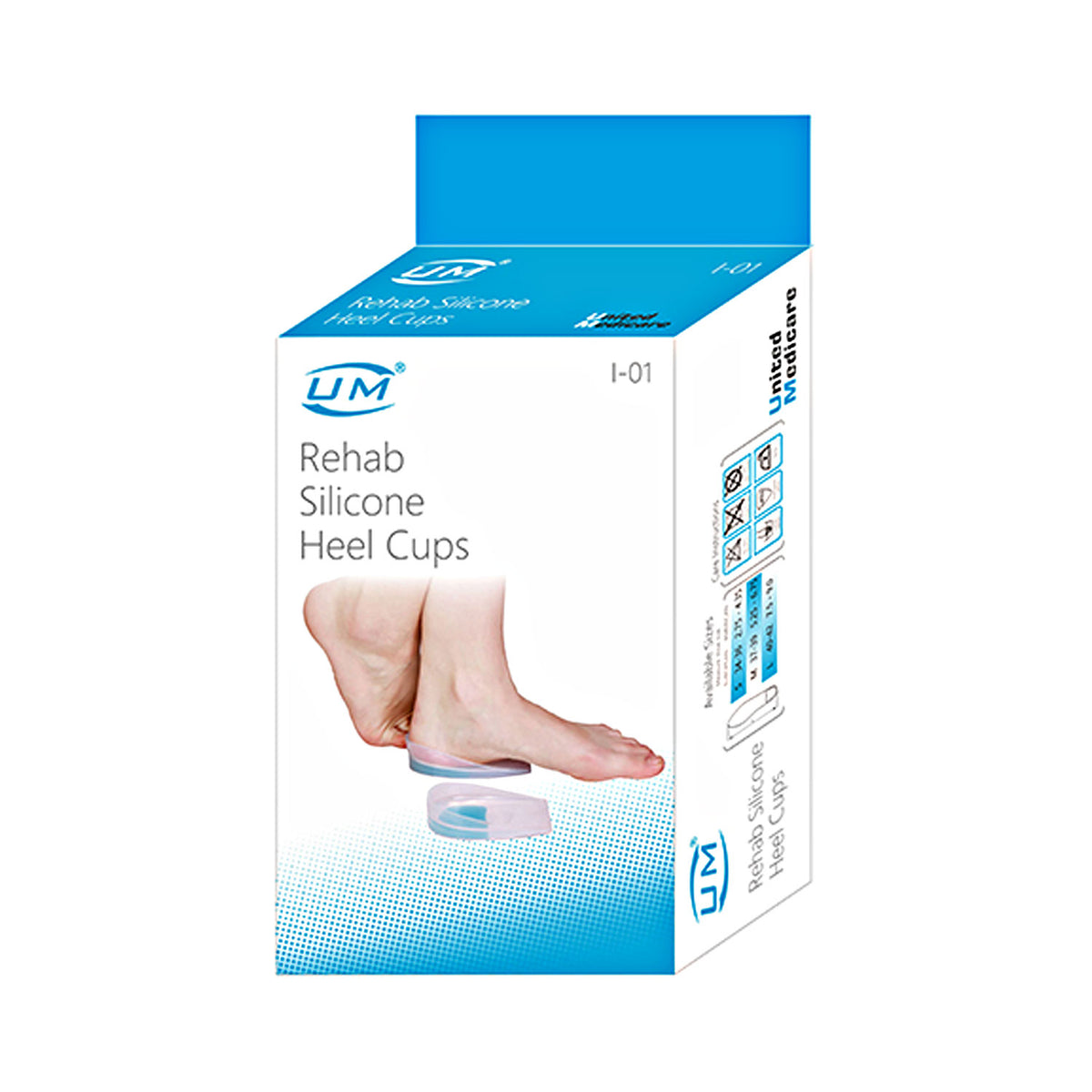 United Medicare Rehab Silicone Hee Cup (I -01) - Surgismart