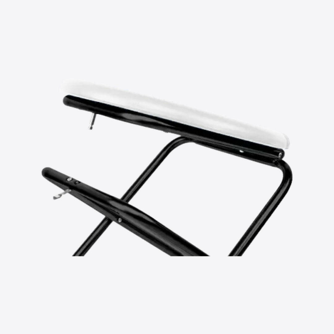 Medvance Portable Folding Commode Stool, Round - Surgismart
