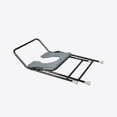 Medvance Portable Folding Commode Chair, Powder Coated, 311 - Surgismart