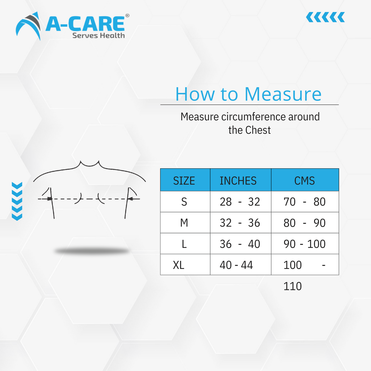 Acare Shoulder Immobilizer (Elastic) - Surgismart