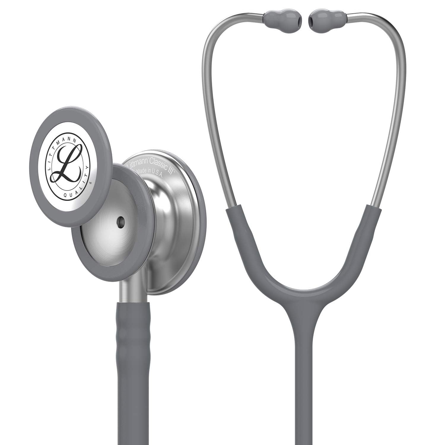 3M™ Littmann® Classic III™ Monitoring Stethoscope, Gray Tube, 27 in, 5621 - Surgismart