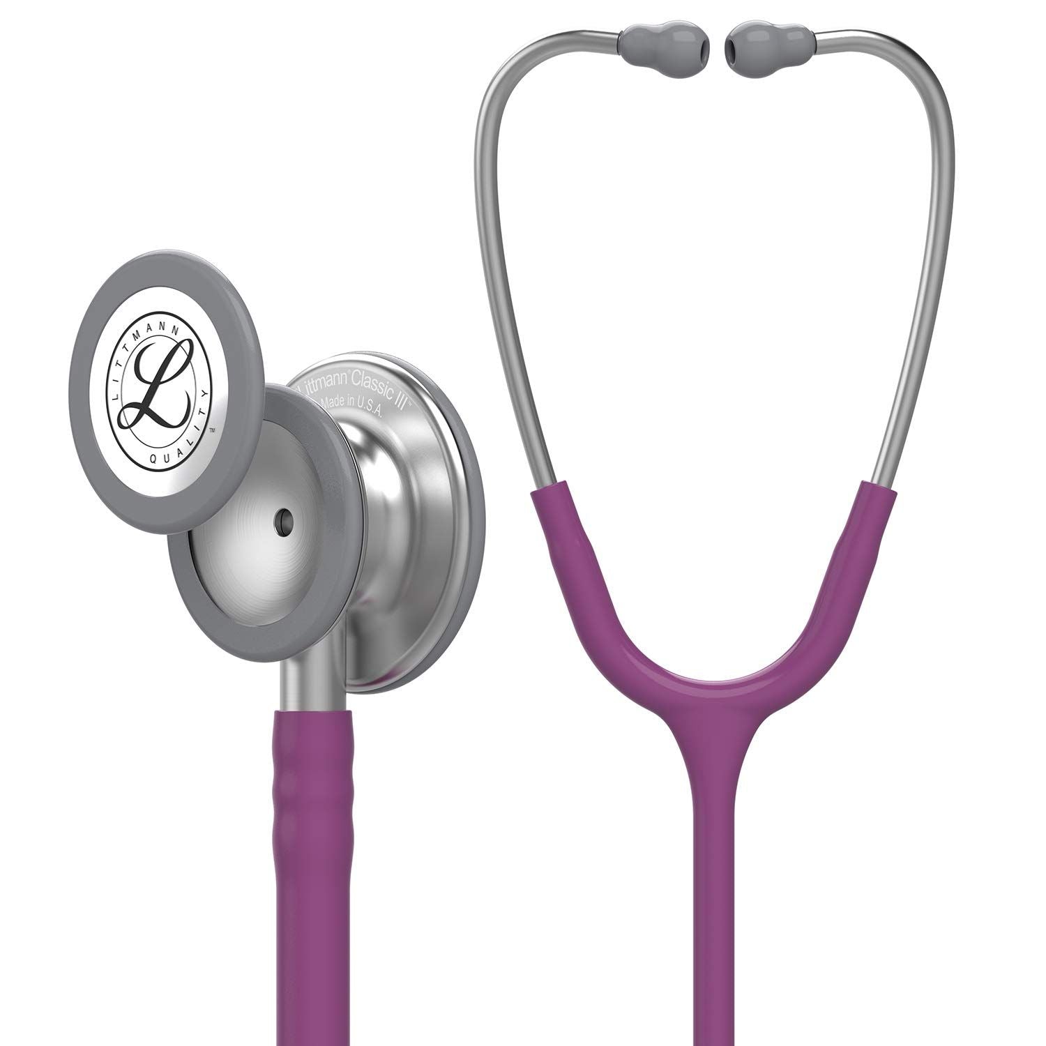 3M™ Littmann® Classic III™ Monitoring Stethoscope, Plum Tube, 27 in, 5831 - Surgismart