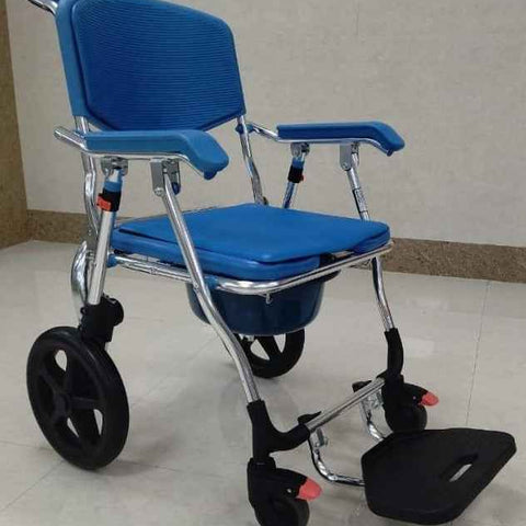 Uphealthy Shower Cum Commode Wheelchair