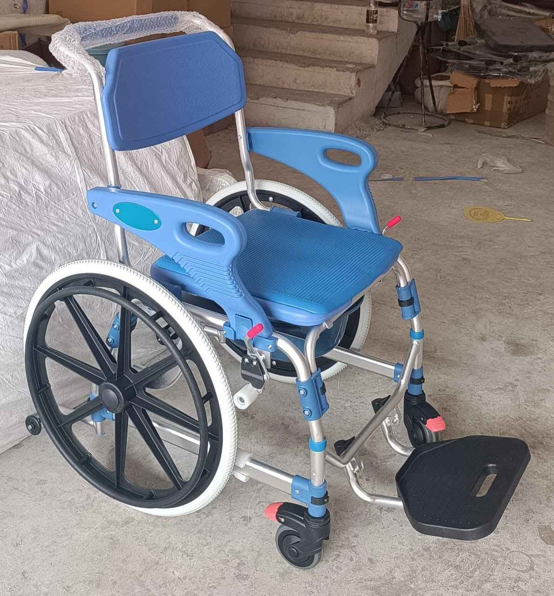 Uphealthy Shower Cum Commode MAG Wheelchair