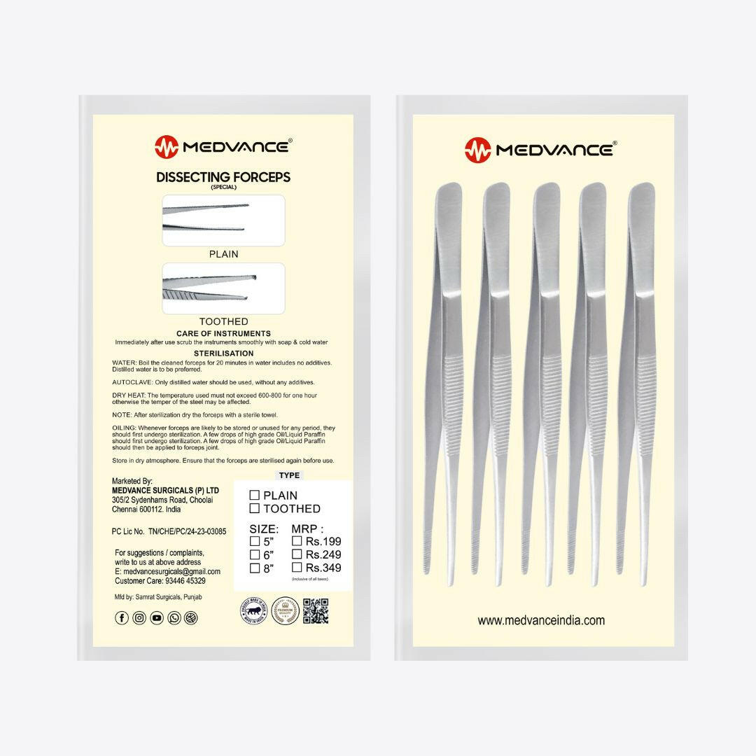 Medvance Dissecting Forceps - Surgismart