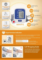 Omron HEM-8712 Digital Automatic Blood Pressure monitor. - Surgismart