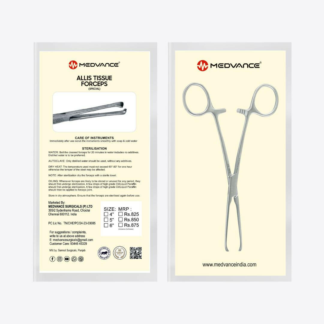 Medvance Allice Tissue Forceps - Surgismart