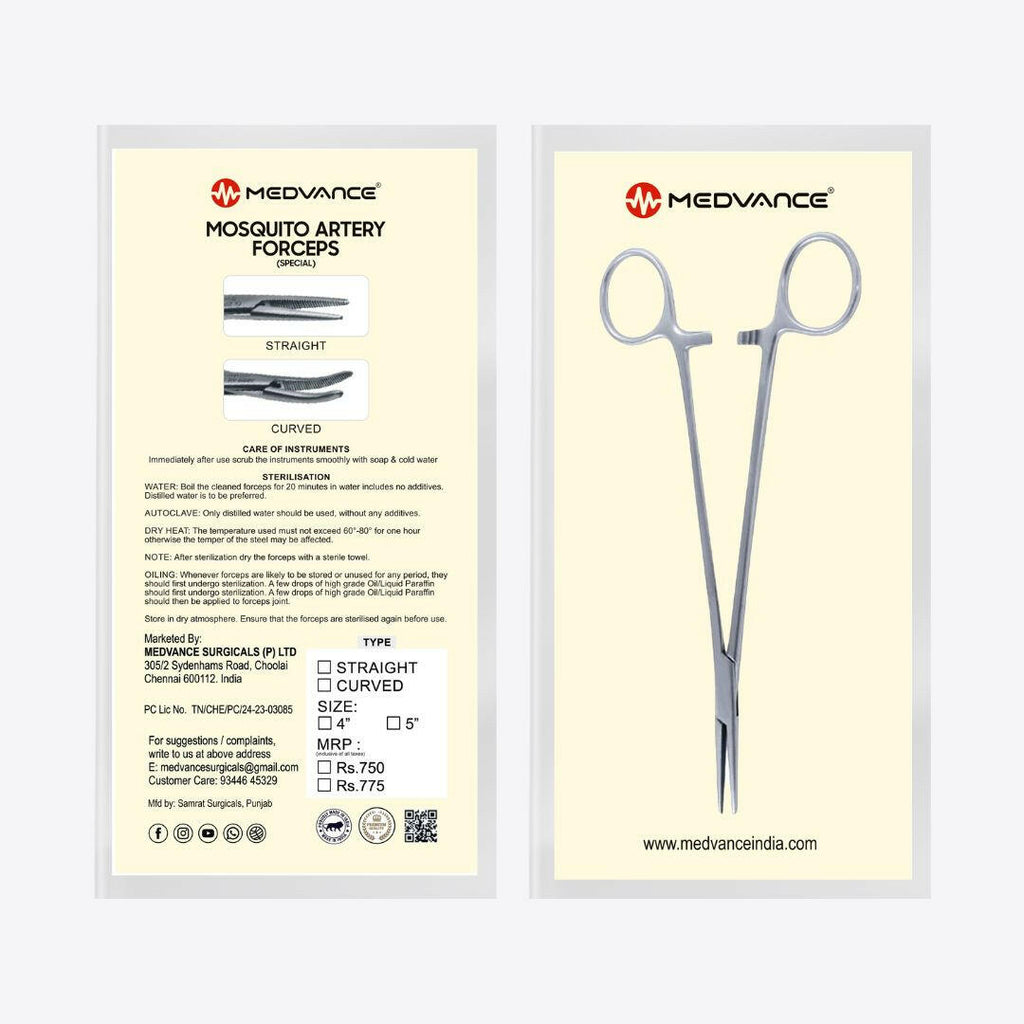 Medvance Mosquito Forceps - Surgismart