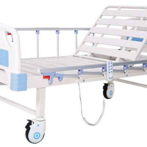 Uphealthy Semi Fowler 1 Function Motorised Bed with Wheel