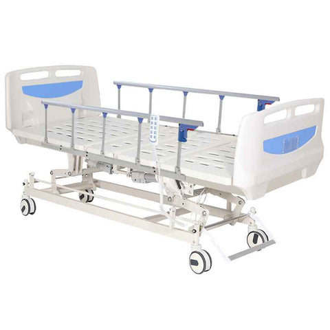 Uphealthy 3 Function ICU Motorised Bed with Aluminium Railing