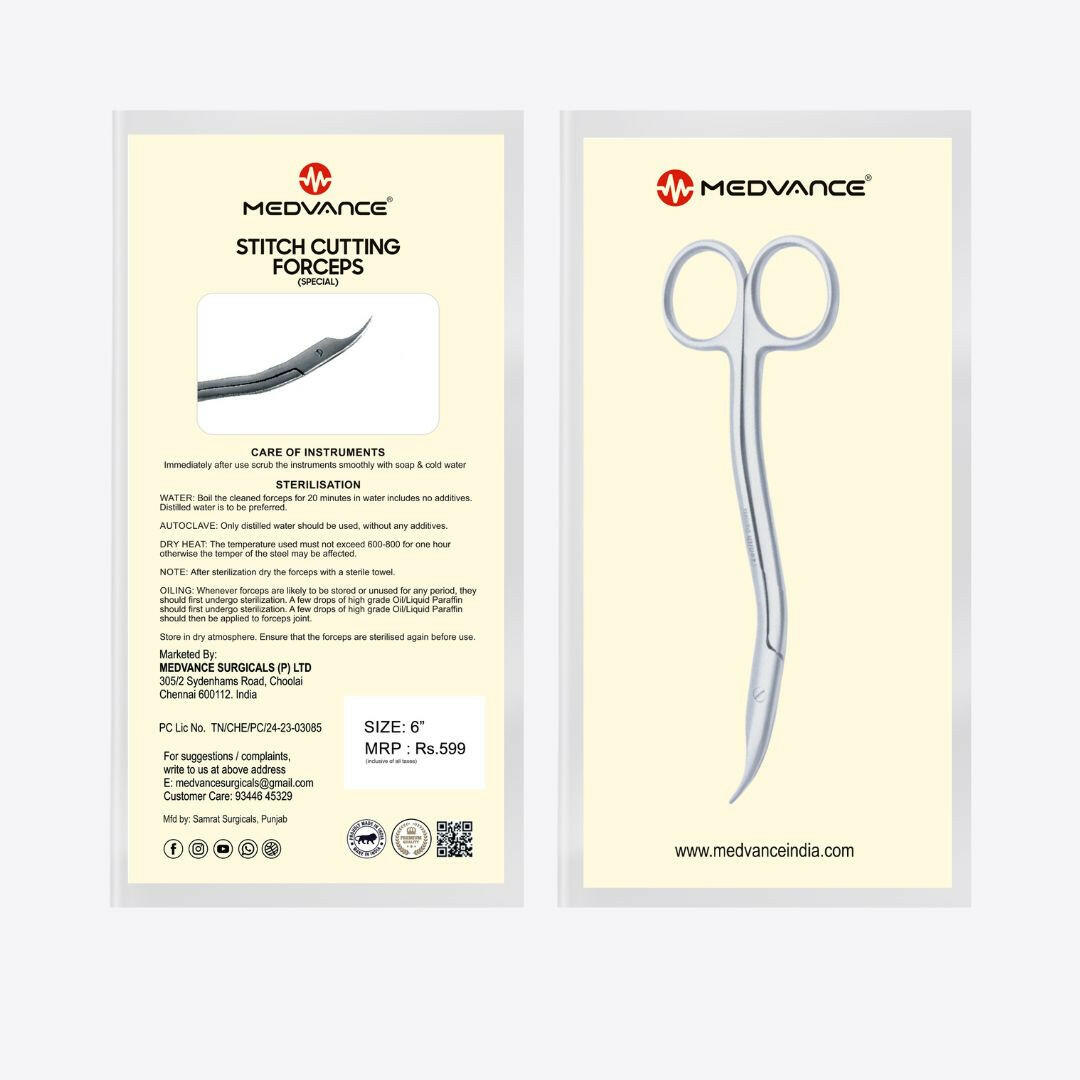 Medvance Stitch Cutting Forceps - Surgismart