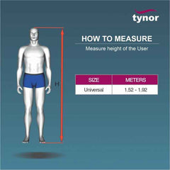 TYNOR L-13 ELBOW CRUTCH ADJUSTABLE