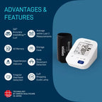 Omron HEM 7156 with 360° Accuracy IntelliWrap™ Cuff & Average of Last 3 Measurements - Surgismart