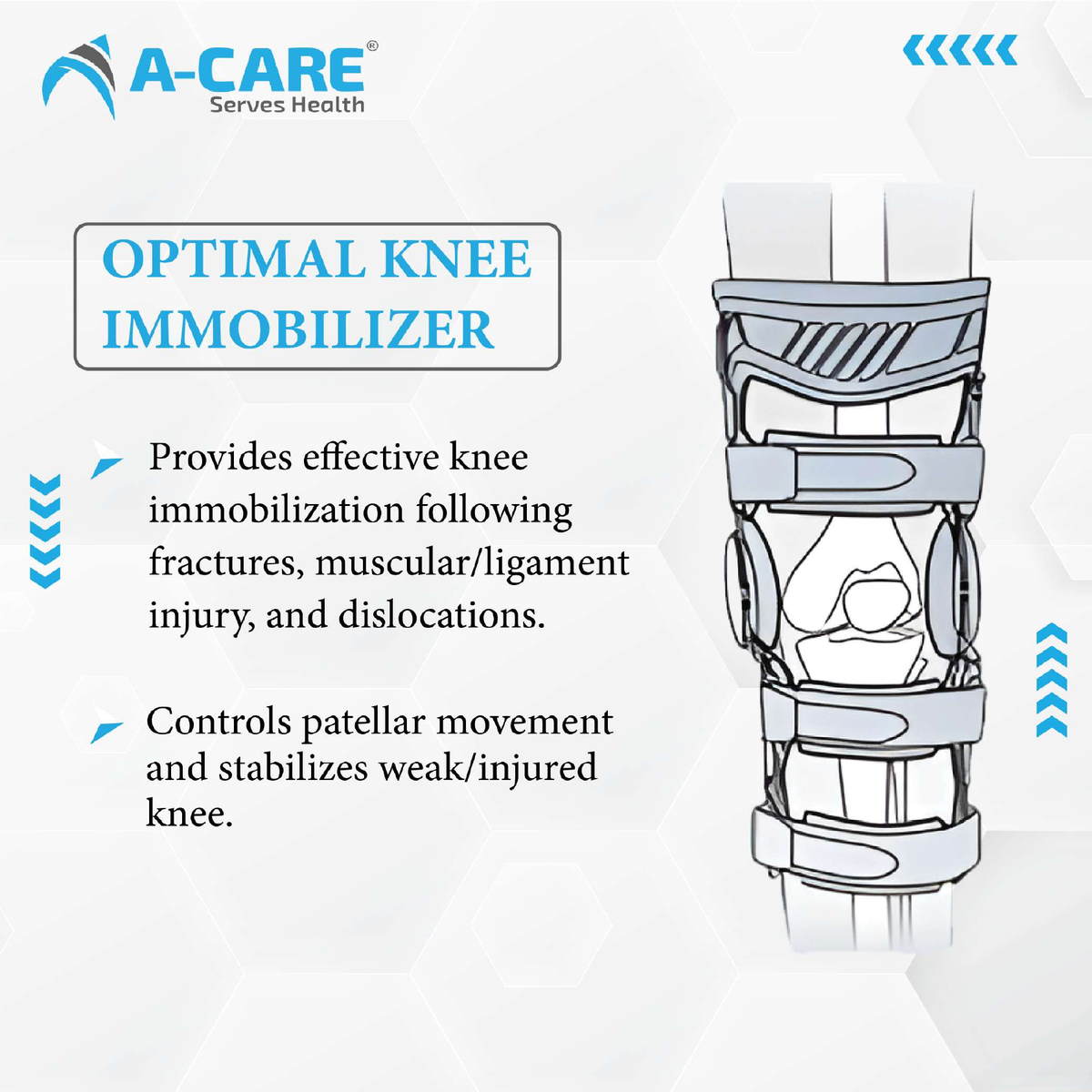 Acare Knee Brace (Long Type) - Surgismart