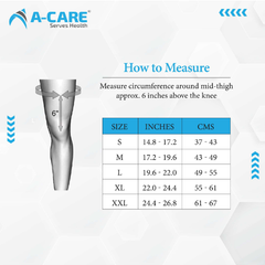 Acare Knee Brace (Long Type) - Surgismart
