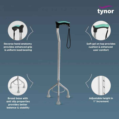 TYNOR L-32 WALKING STICK TRIPOD