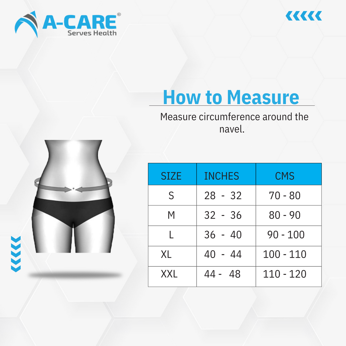 Acare Lumbo-Sacral Double Support (Towel) - Surgismart